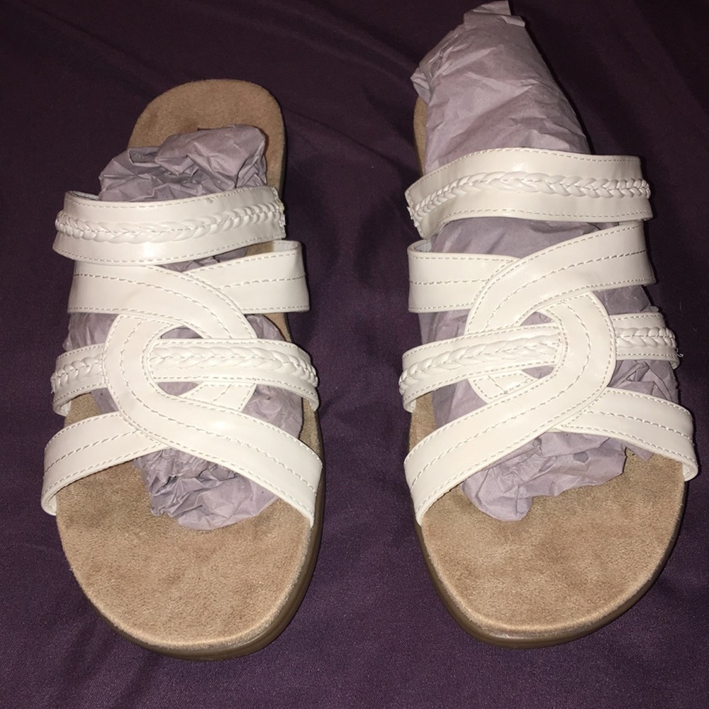 EUC Kim Rogers Domina White Sandal